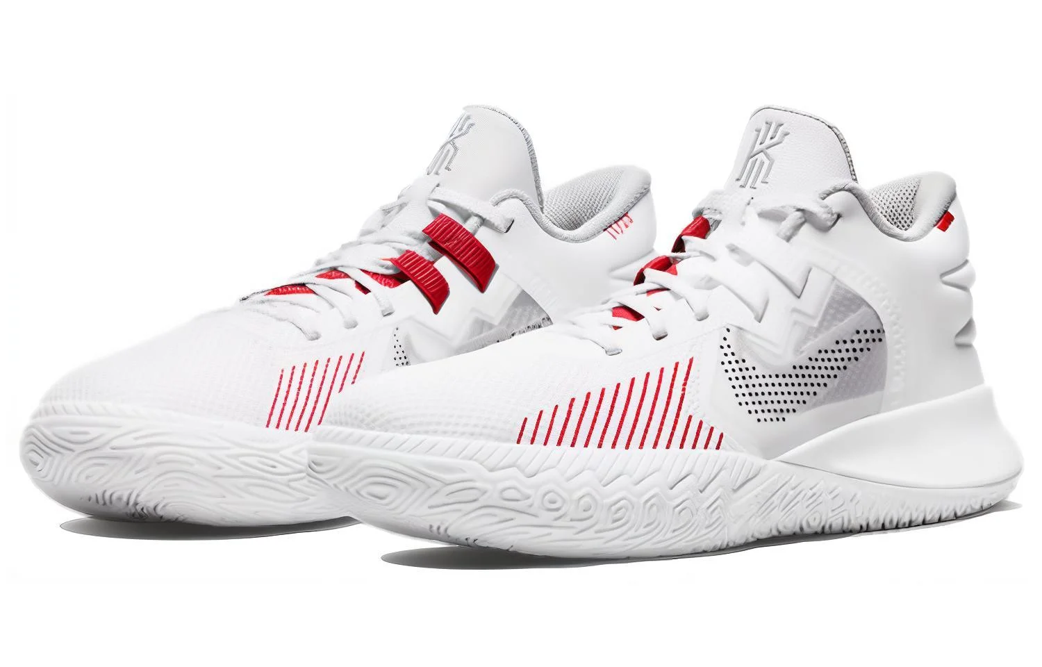 Кроссовки Nike Kyrie Flytrap 5, белый/красный — фото 3