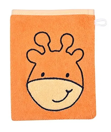 Мочалка-варежка Terry Cloth, S.B.J - Sportland, 15x20 см, Orange