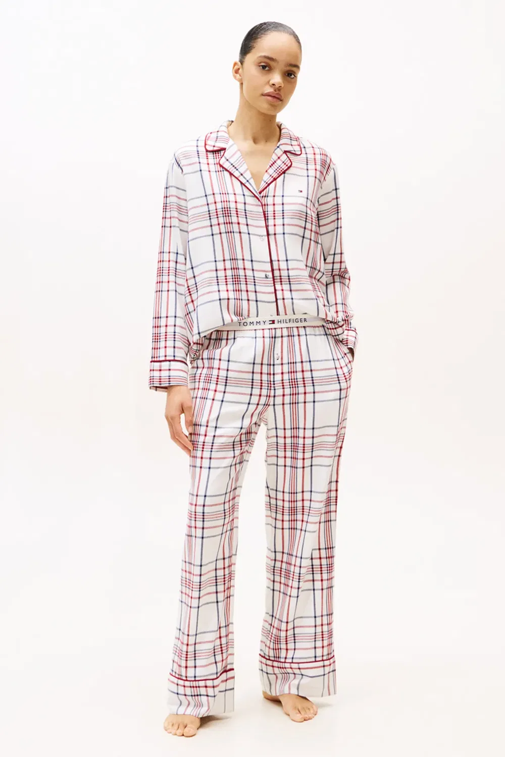 Женский комплект для сна с длинным рукавом Tommy Hilfiger, Multi