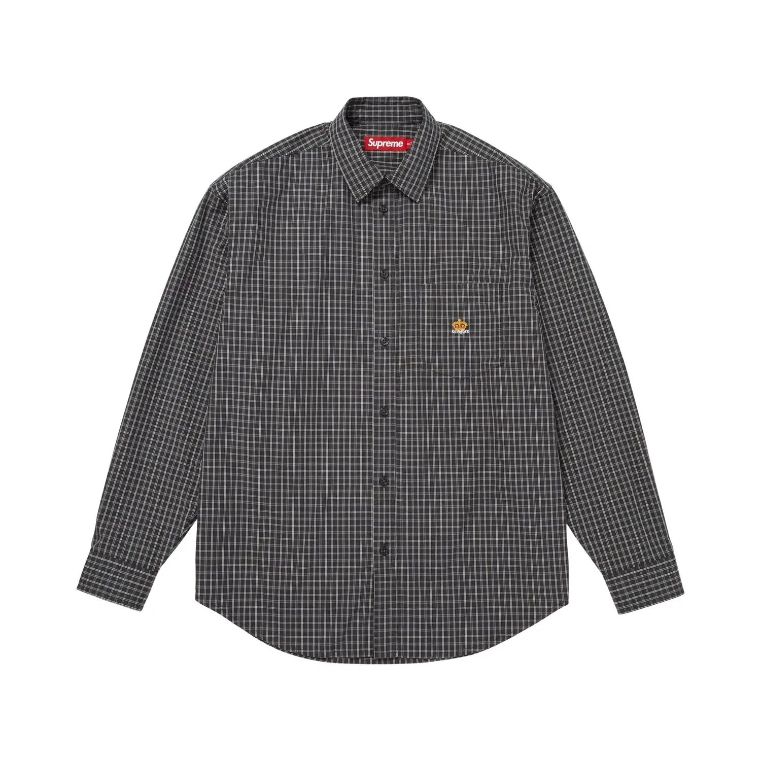 Рубашка Mini Plaid Supreme, Black