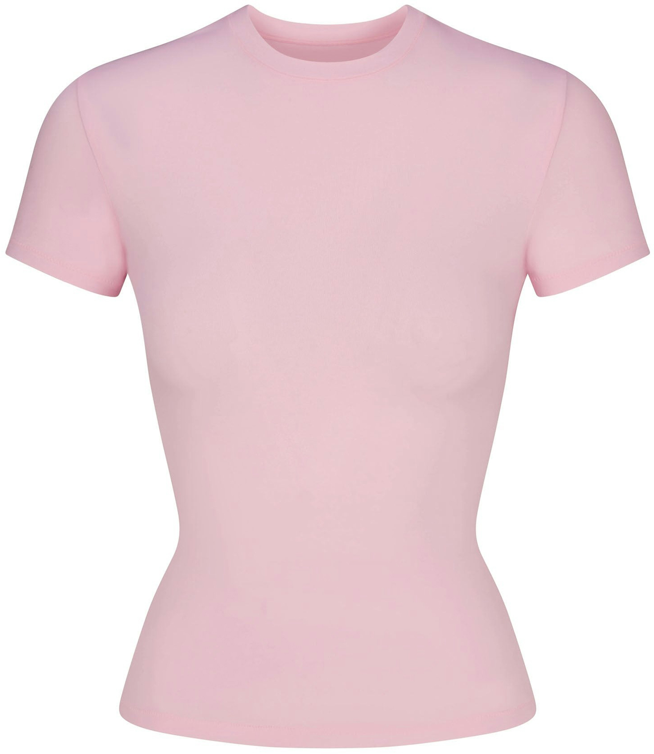 

Футболка Skims Cotton Jersey, розовый