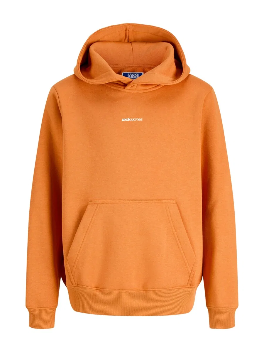 Детская толстовка Jack & Jones Junior 'JCOClub' на китайском языке, мандариновый