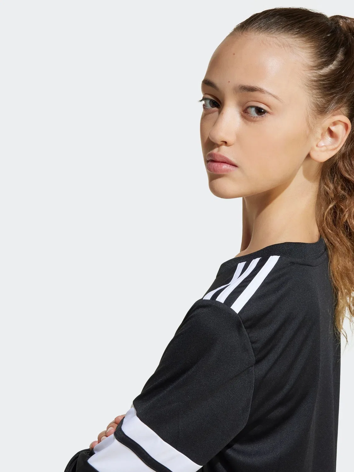 Футбольная футболка adidas Black Squadra 25, черный — фото 4