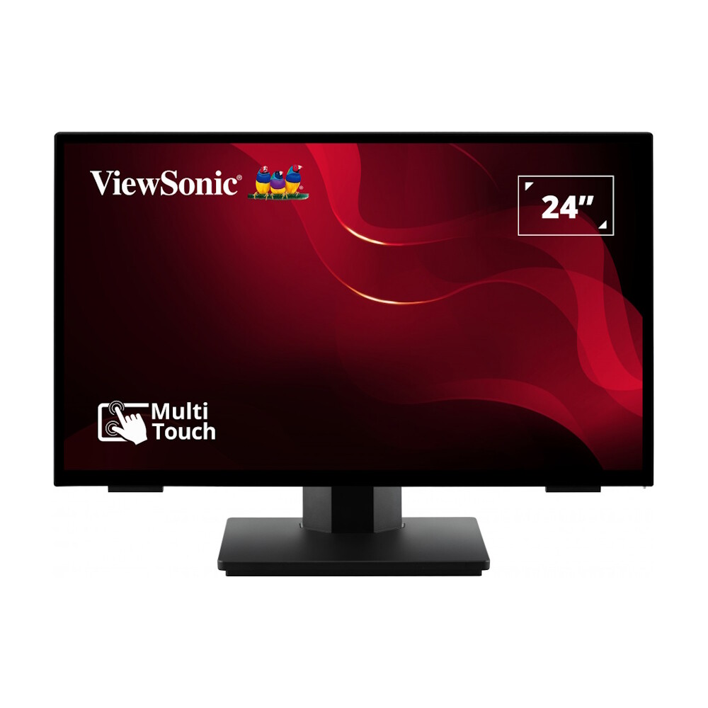 

10-точечный сенсорный монитор ViewSonic TD2465, 24", 1920x1080, 60 Гц, VA, Черный