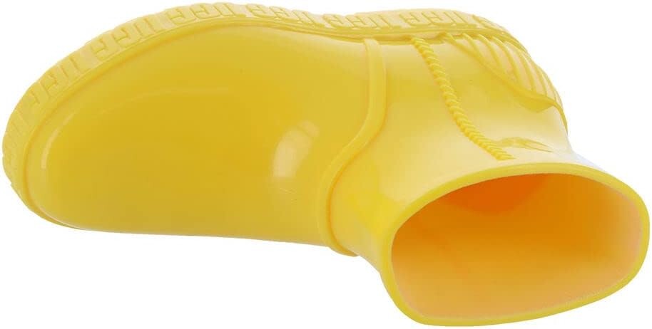 Резиновые сапоги UGG Unisex-Child K Drizlita Rain, желтый — фото 2