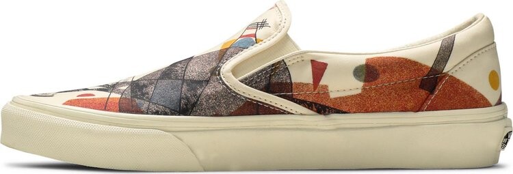 Кеды Vans MoMA x Classic Slip-On Vasily Kandinskys Orange, кремовый — фото 3