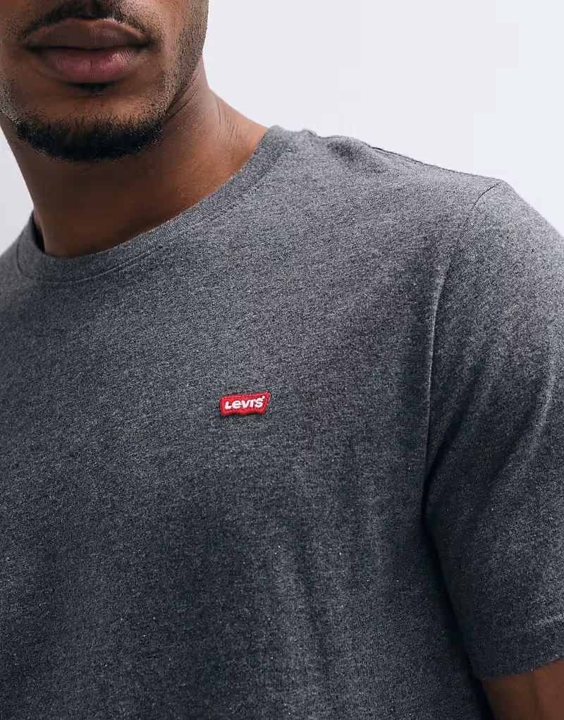 Футболка original с логотипом batwing Levi's, антрацитовый — фото 3