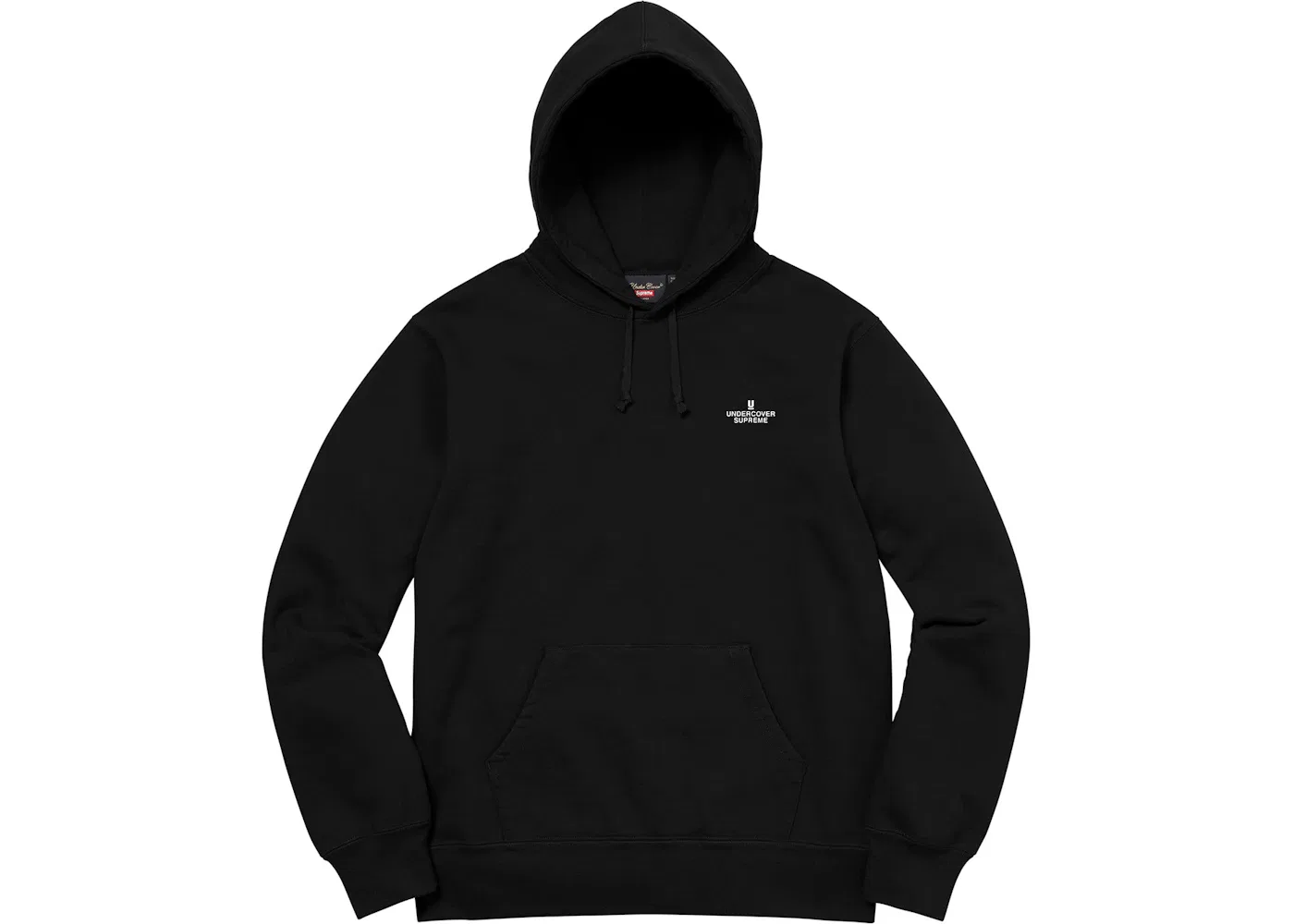 Мужской худи с принтом Supreme UNDERCOVER/Public Enemy Terrordome, Black