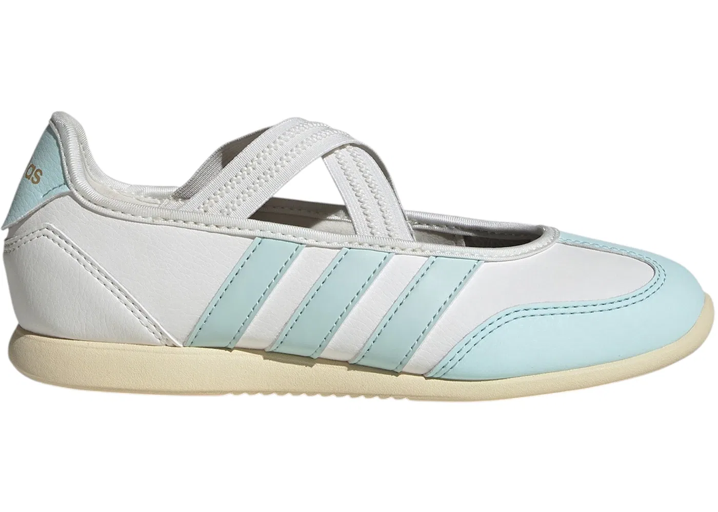 Детские кроссовки Mary Jane Adidas, Core White/Halo Mint/Warm Vanilla
