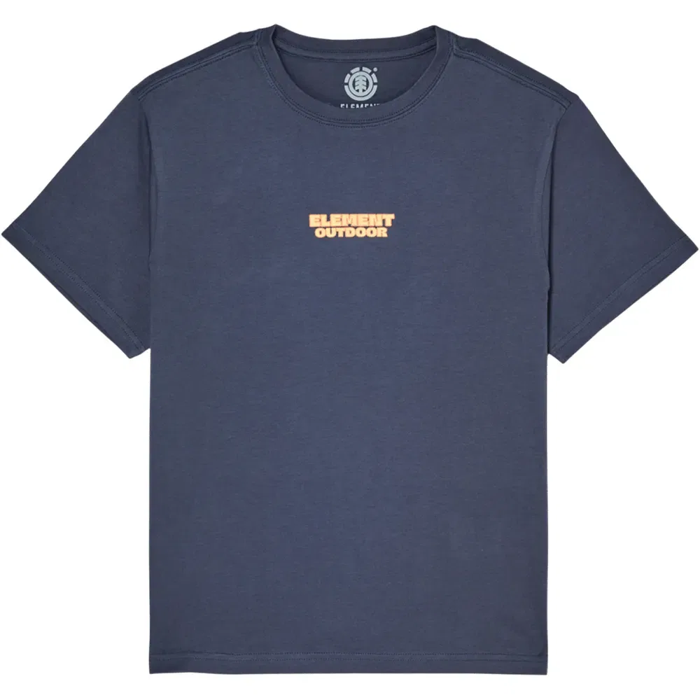 Детская футболка с коротким рукавом Element To The Top Element, Blue