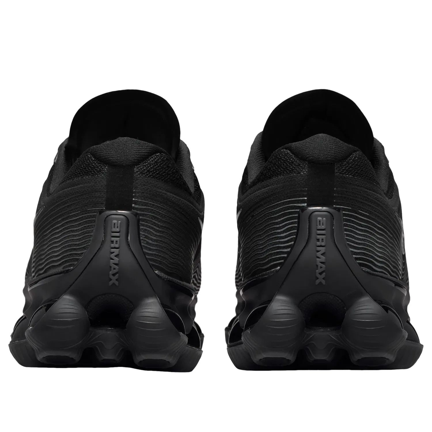 Детские кроссовки с синтетическим верхом Air Liquid Max 'Black Anthracite' Nike, Black/Anthracite/Black/Black — фото 4