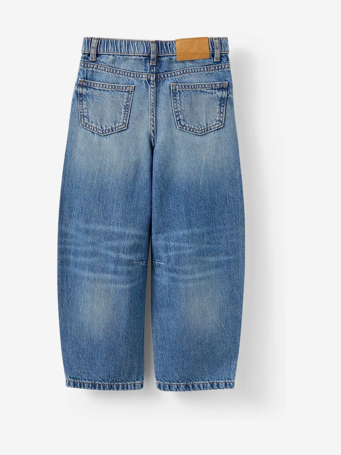 Джинсы Barrel Leg Cotton On, синие — фото 3