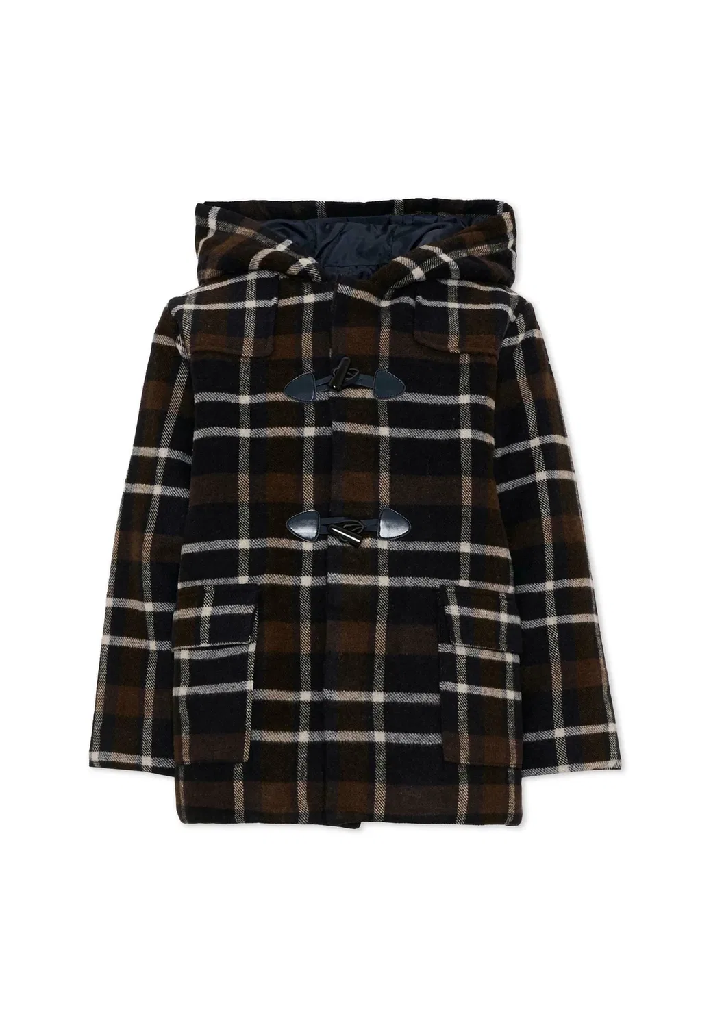 Классическое пальто Patachou, Brown Off-White