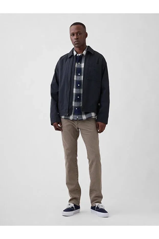 Мужские джинсы скинни Gap, Brown-003