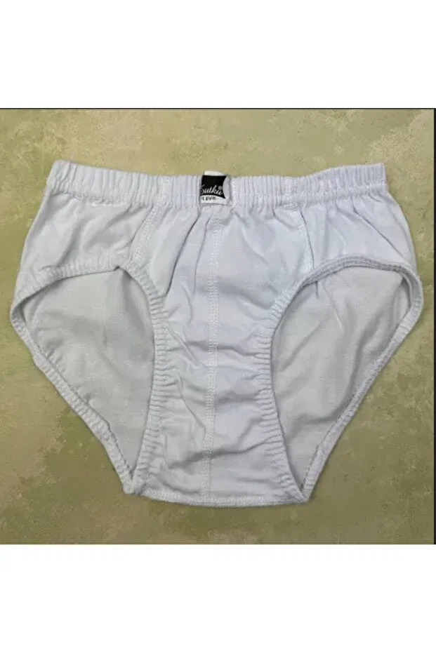 Детский комплект трусов для мальчиков хлопковый Tutku, White
