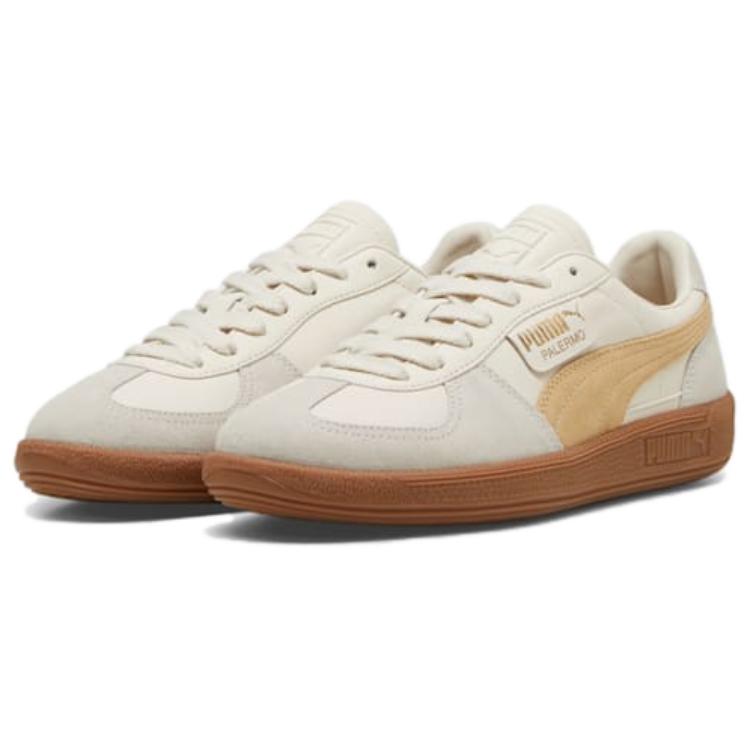 PUMA Пальмеро Кожа 'Альпийский снег Пыль пустыни' — Высокогорный снег Пыль пустыни Сок каучукового дерева, цвет High Mountain Snow/Desert Dust/Rubber Tree Sap — фото 3
