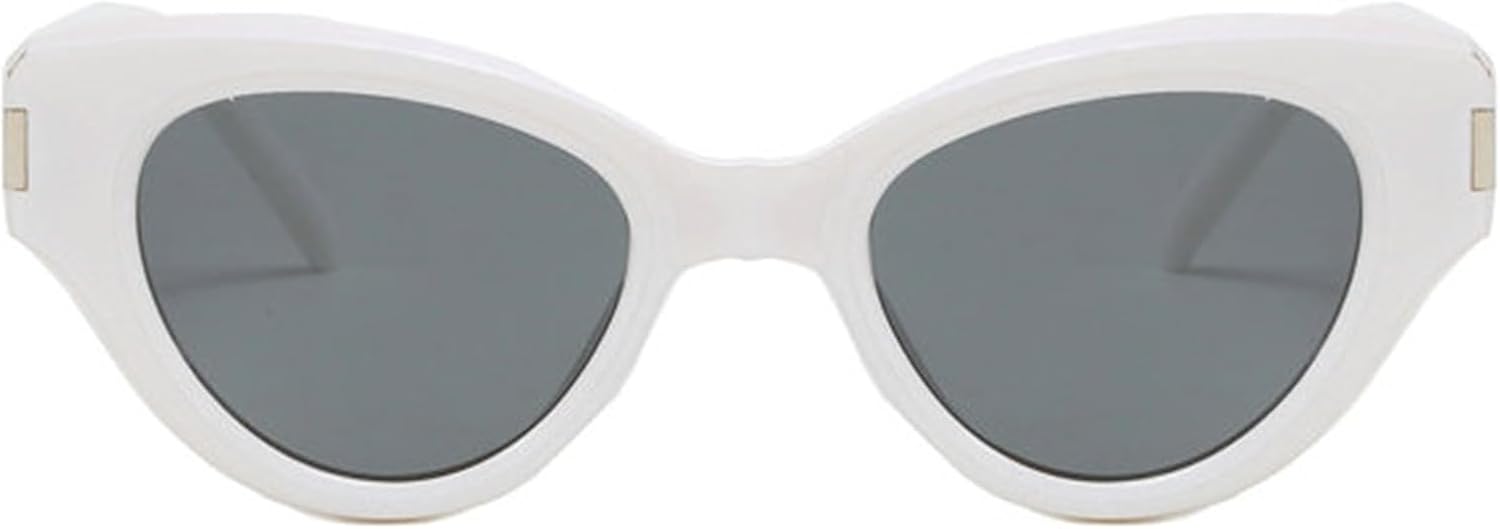 

Солнцезащитные очки Willochra Fashion Cat Eye для женщин, ретро-очки в стиле Y2K с градиентным переходом цвета, модные очки для мужчин для активного отдыха, черные панк-очки, C7