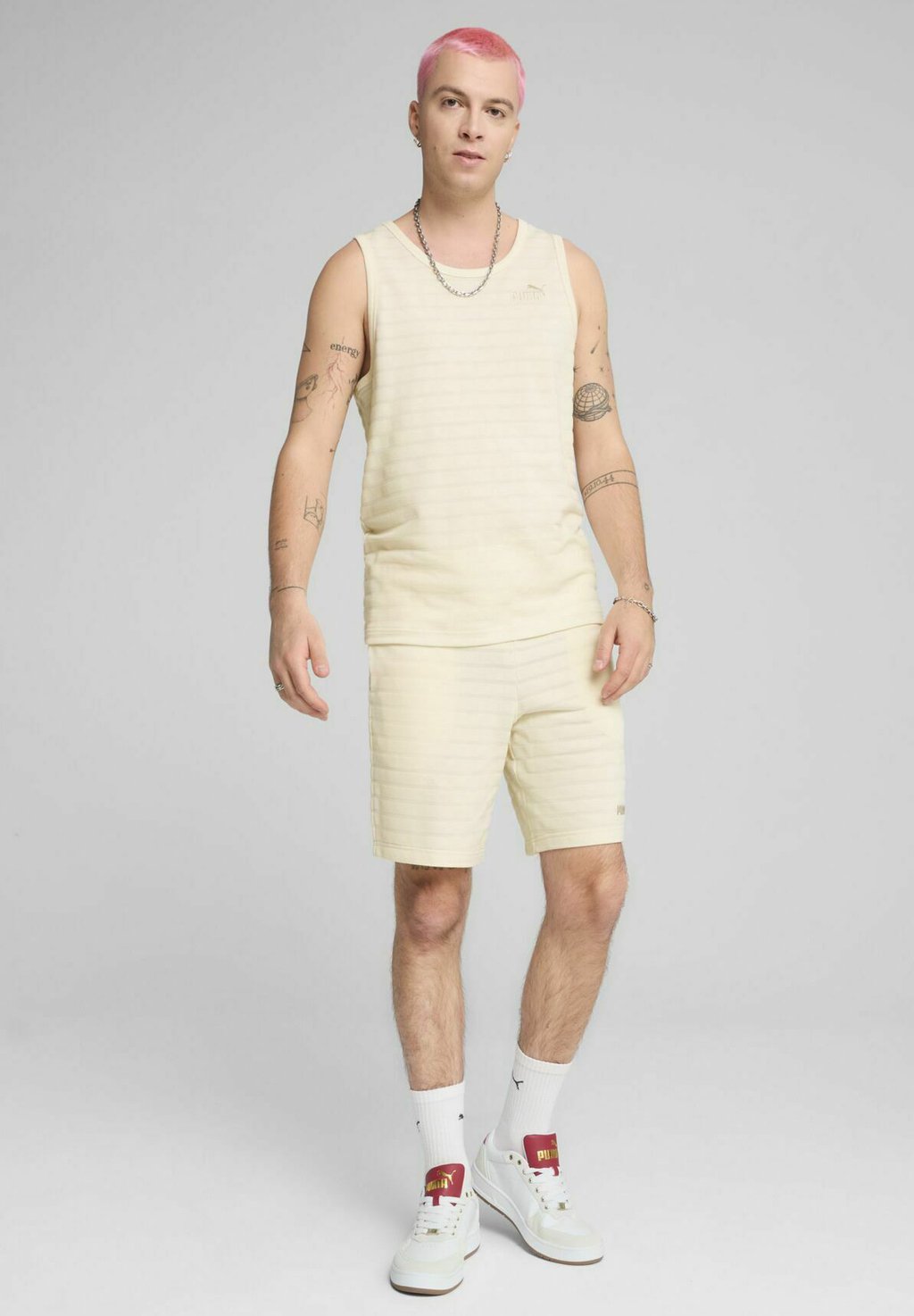 

Майка ESSENTIALS ELEVATED STRUKTURIERTES TANK Puma, бежевый