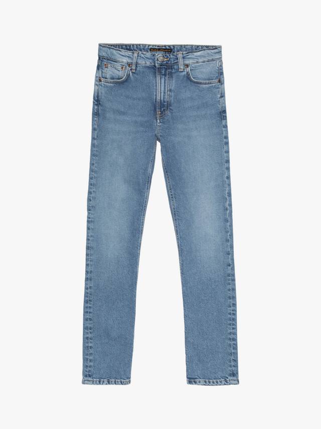 

Мягкие джинсы mae slim fit с прямыми штанинами Nudie Jeans, синий