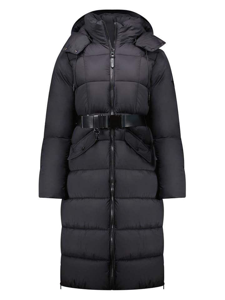 

Geographical Norway Стеганое пальто «Антрена» черного цвета