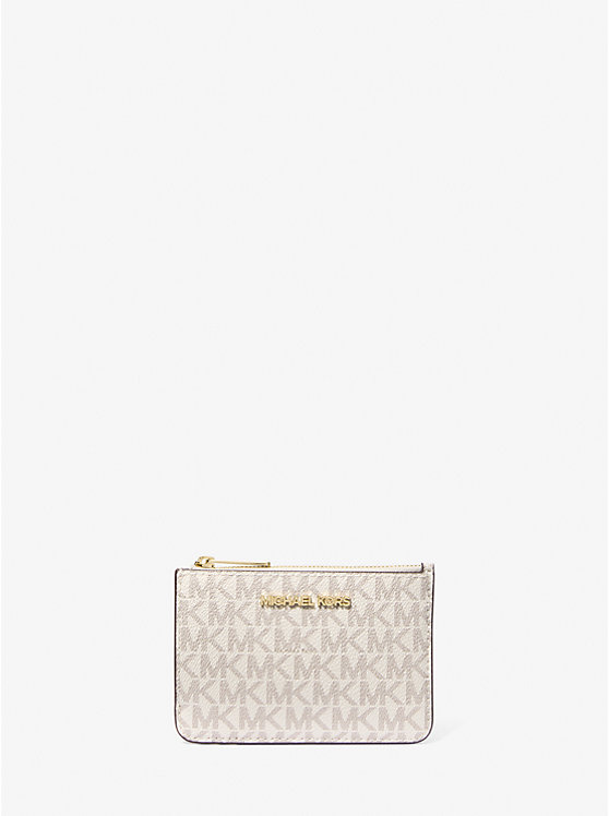 

Маленький кошелек для монет с фирменным логотипом Jet set travel Michael Kors, белый