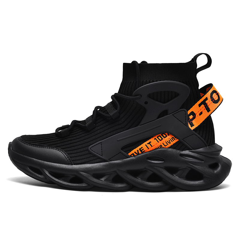 

Износостойкие кроссовки Support Balance High Top Chunky для мужчин BIANSULONG, Black