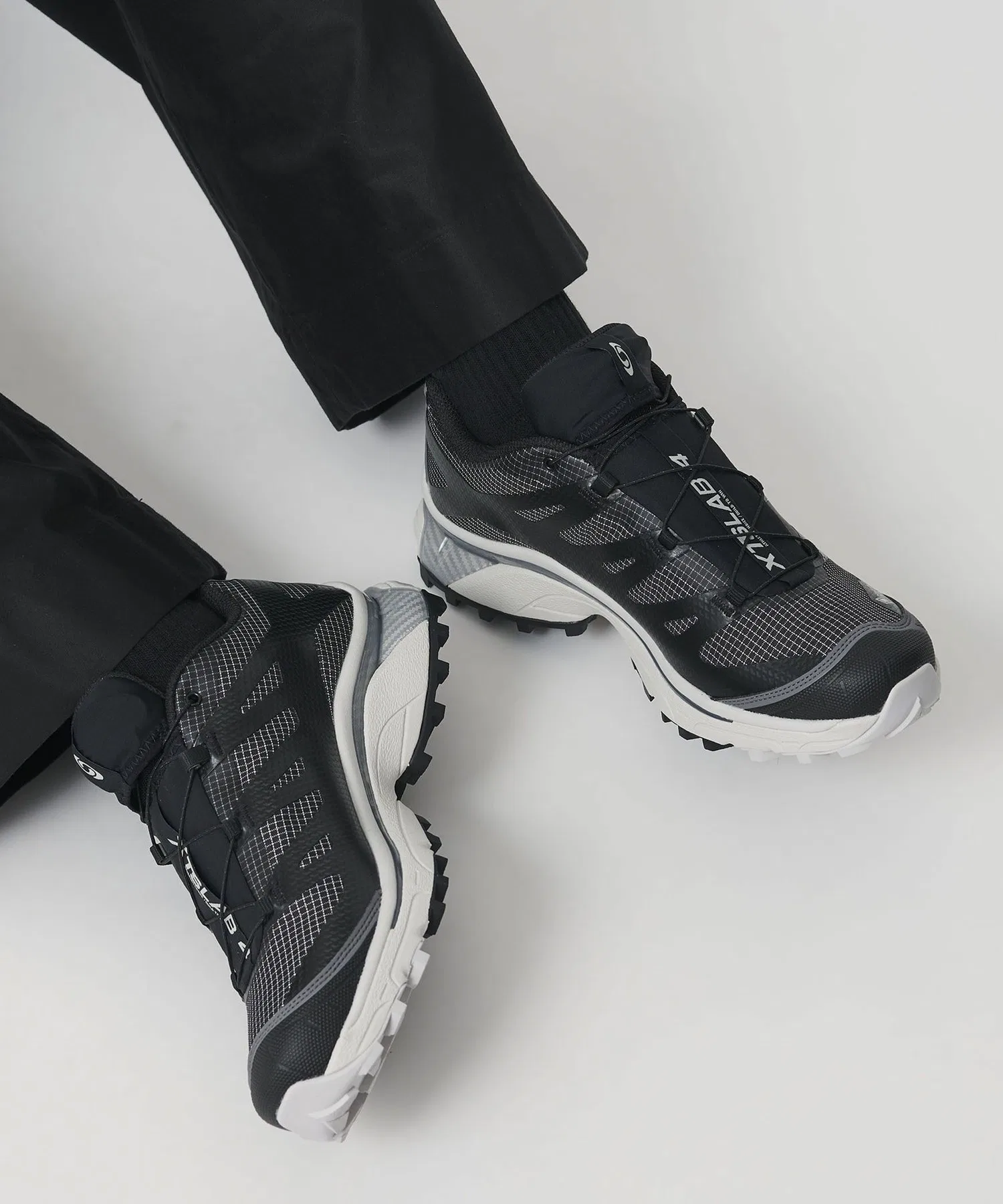Мужские кроссовки Salomon XT-4 OG GORE-TEX чёрные — фото 2