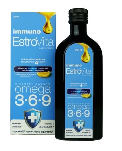 

Estrovita Immuno жирные кислоты омега 3-6-9, 250 ml