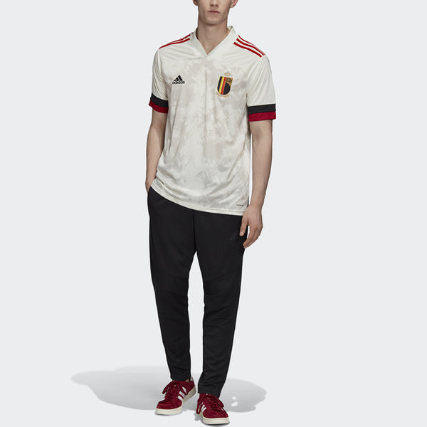 Футболка rbfa a jsy belgium national team away fan edition sports short sleeve jersey white Adidas, белый — фото 3
