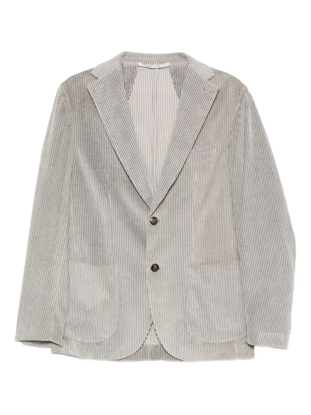 

Вельветовый костюм Eleventy, серый