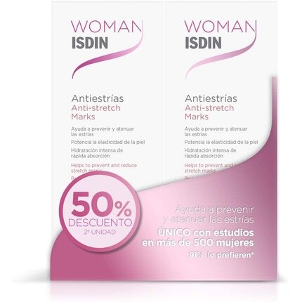 

Isdin против растяжек, 250 мл, 2 шт., Woman