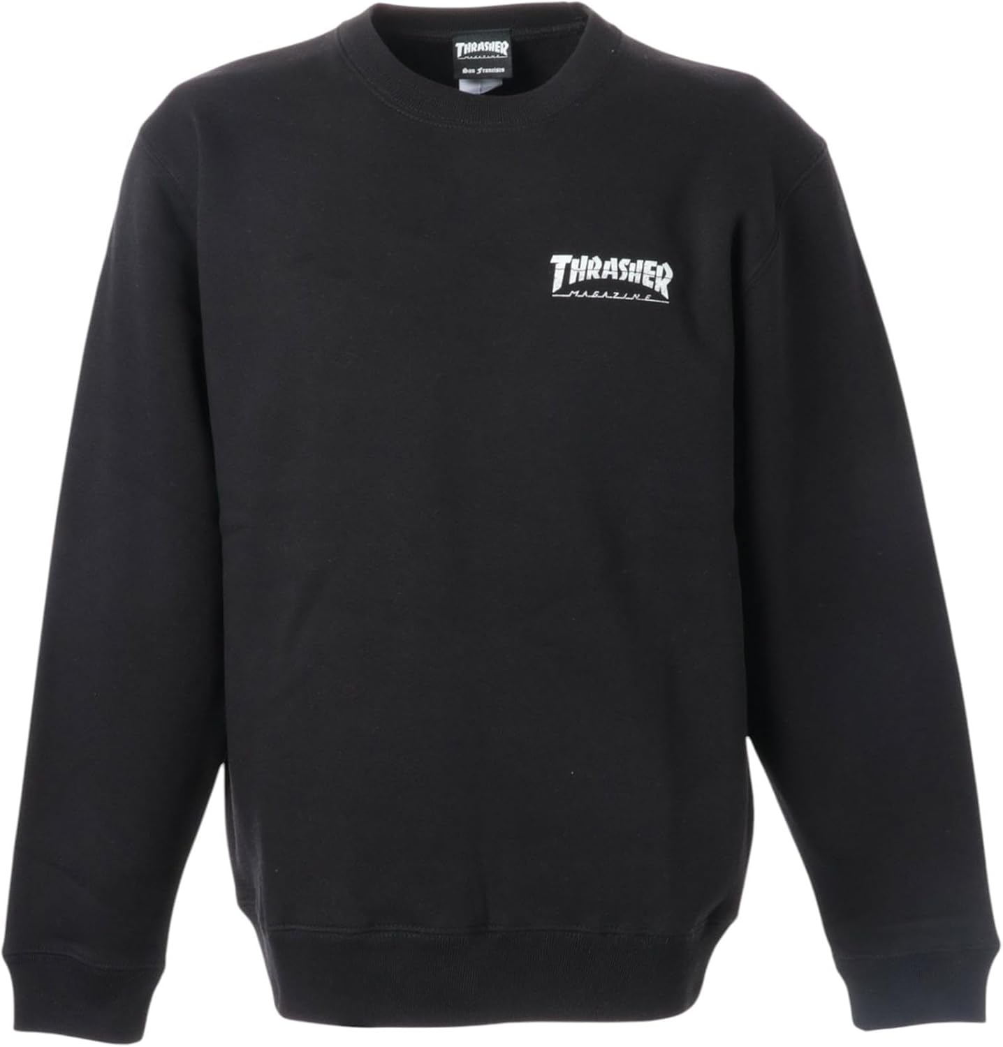 

Мужская толстовка с круглым вырезом и логотипом бренда (классическая модель) Thrasher, черный