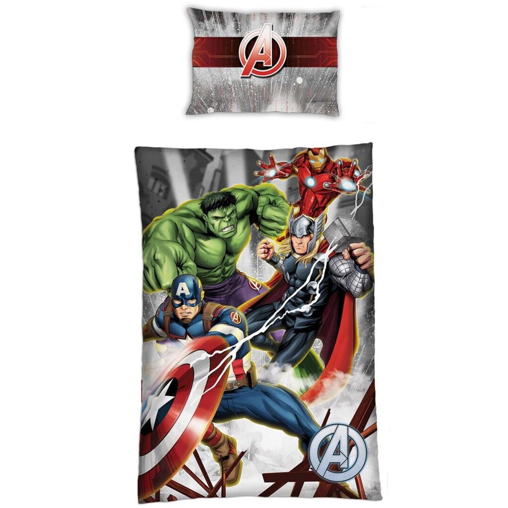 

Постельное белье Avengers Marvel двухстороннее 140х200 Aymax