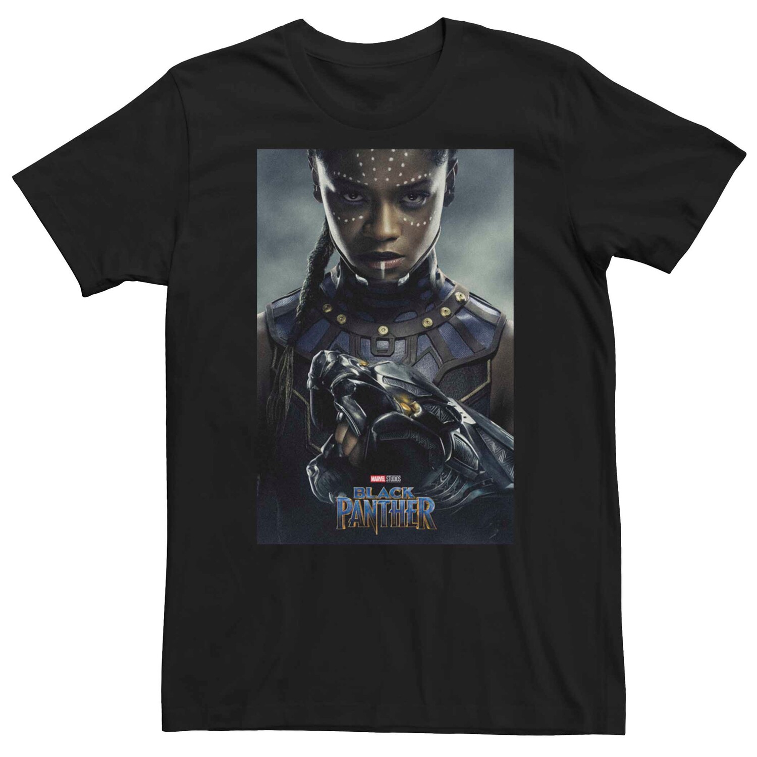 

Мужская футболка с плакатом Marvel Black Panther Shuri Licensed Character