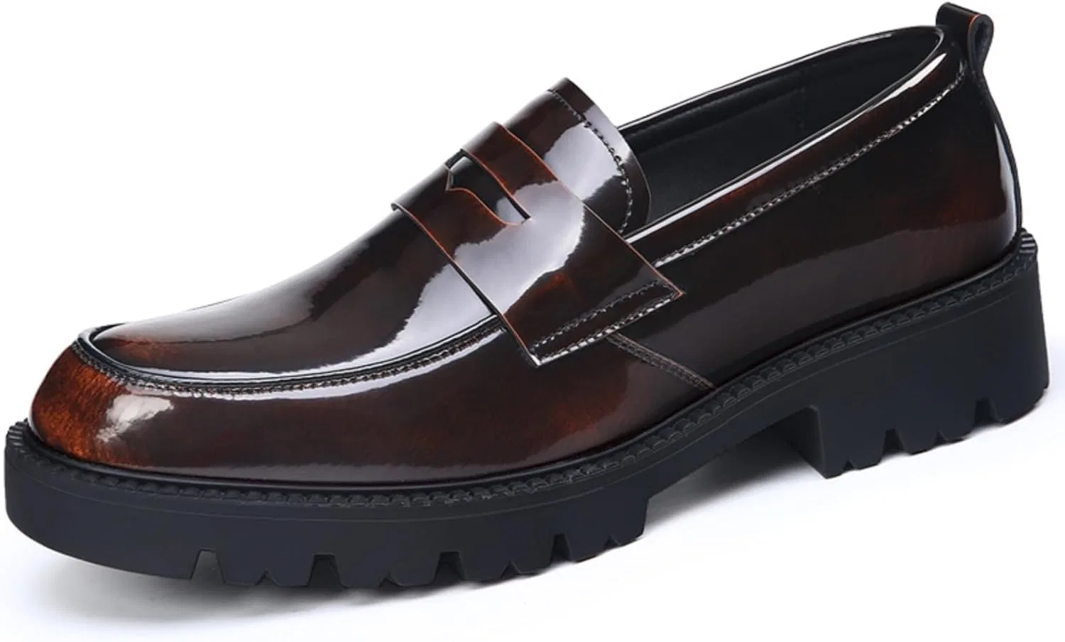 Лоферы кожаные, классические, туфли, N2-brown Aokisx