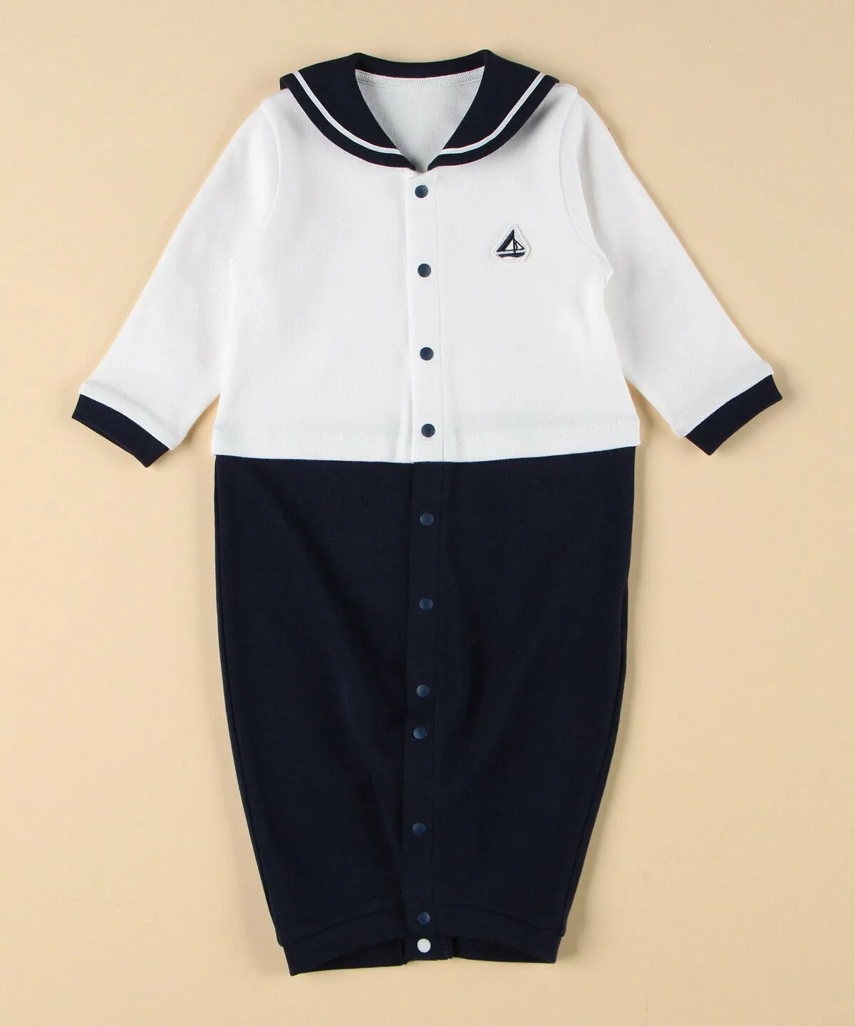 Двусторонняя водолазка с длинным рукавом цвета sailor Comme Ca Ism, Plain — фото 3