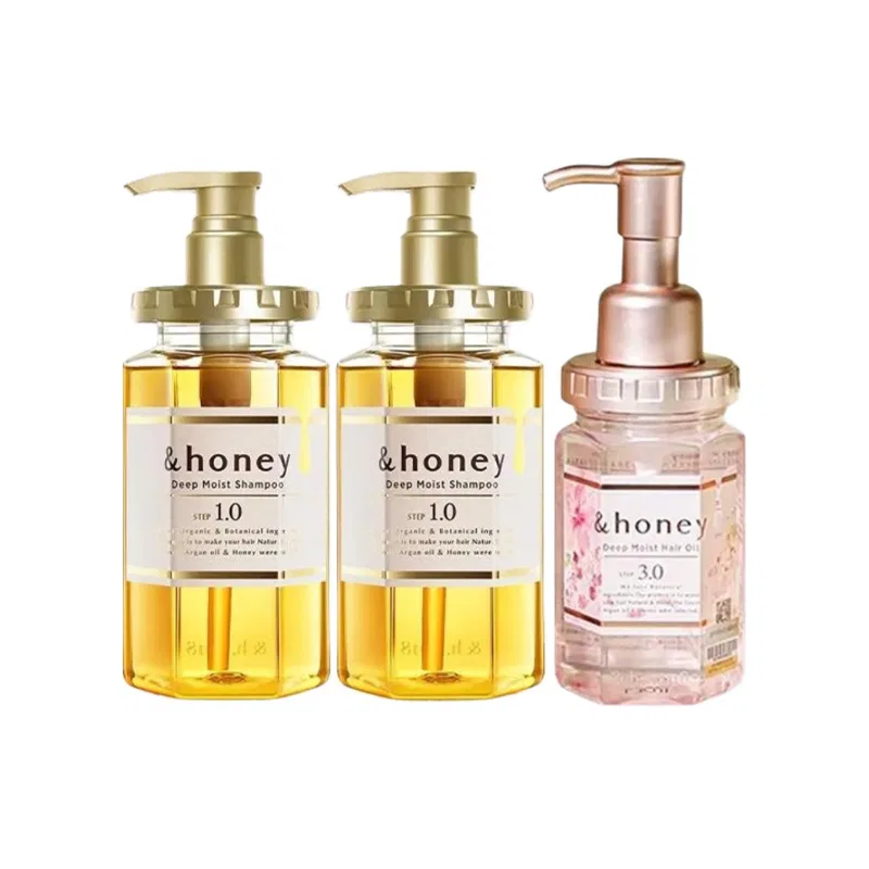 Набор для волос Mel Nourishing Shampoos & Cherry Blossom Oil &honey Glossy