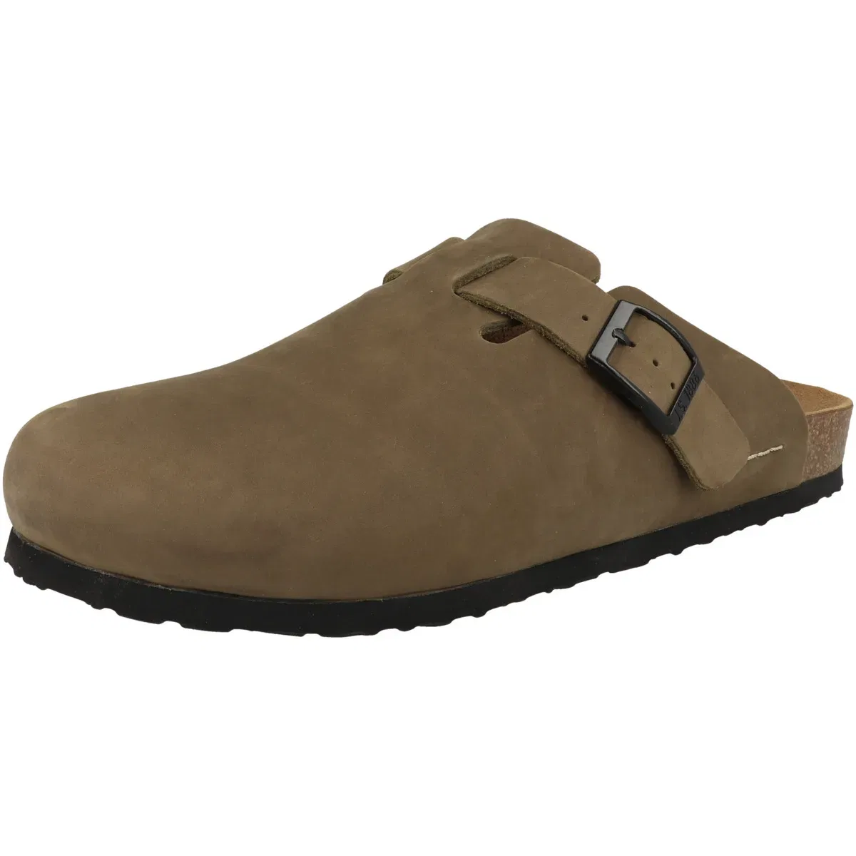 Clogs из нубука Josef Seibel, зеленый — фото 4
