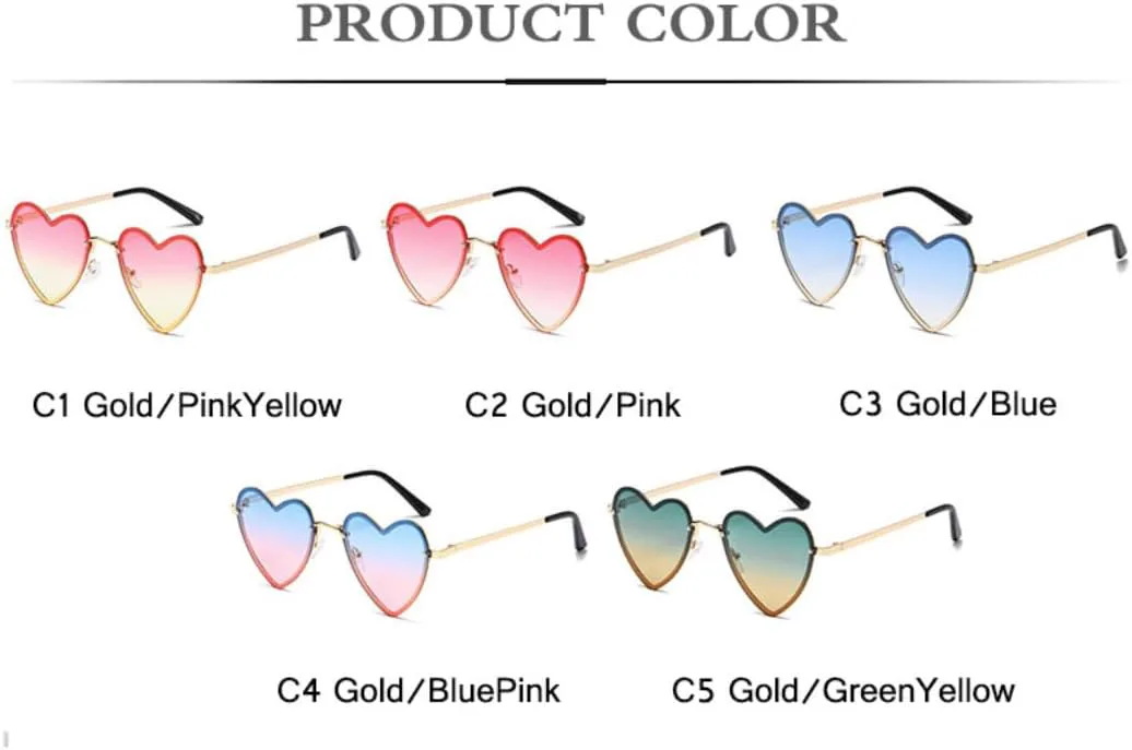 

Солнцезащитные очки с защитой UV400 | Металлические петли, цветные линзы | Для женщин и мужчин, для занятий спортом на открытом воздухе и вождения DSVIGF, Gold-blue
