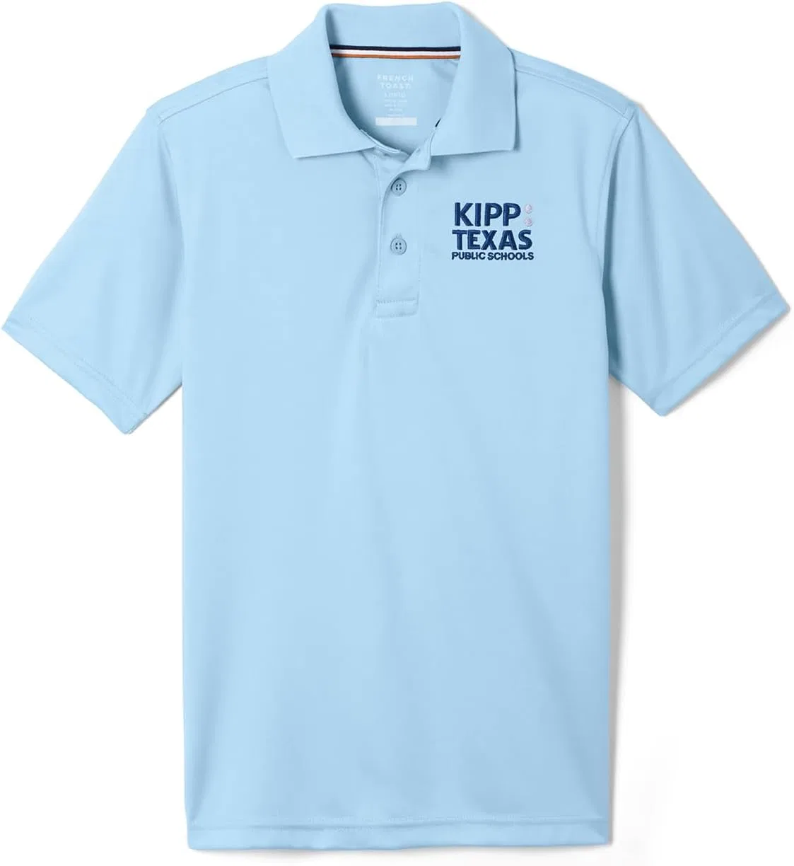Поло для мальчиков KIPP Texas, Primary School Light Blue