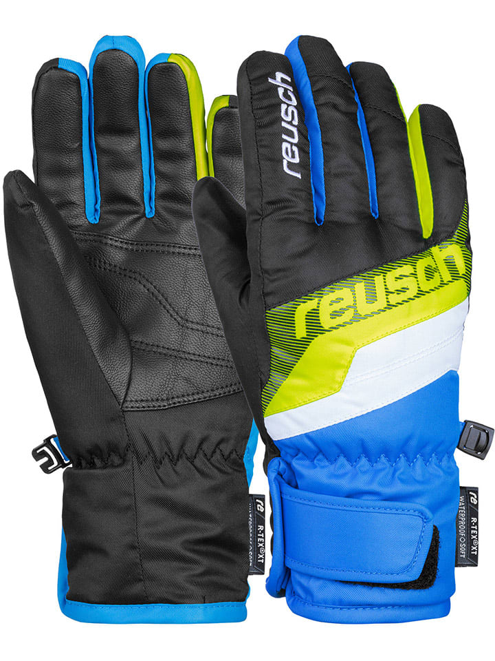 

Reusch Перчатки для катания на лыжах/сноуборде "Dario R-TEX XT Junior" в черно-сине-желтом цвете