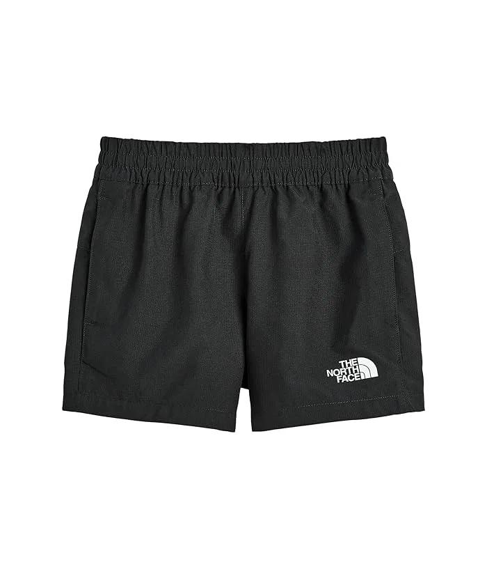 Шорты с быстросохнущей тканью Class V 5" The North Face Kids, Tnf Black Logo Weather Topo Phantom Print