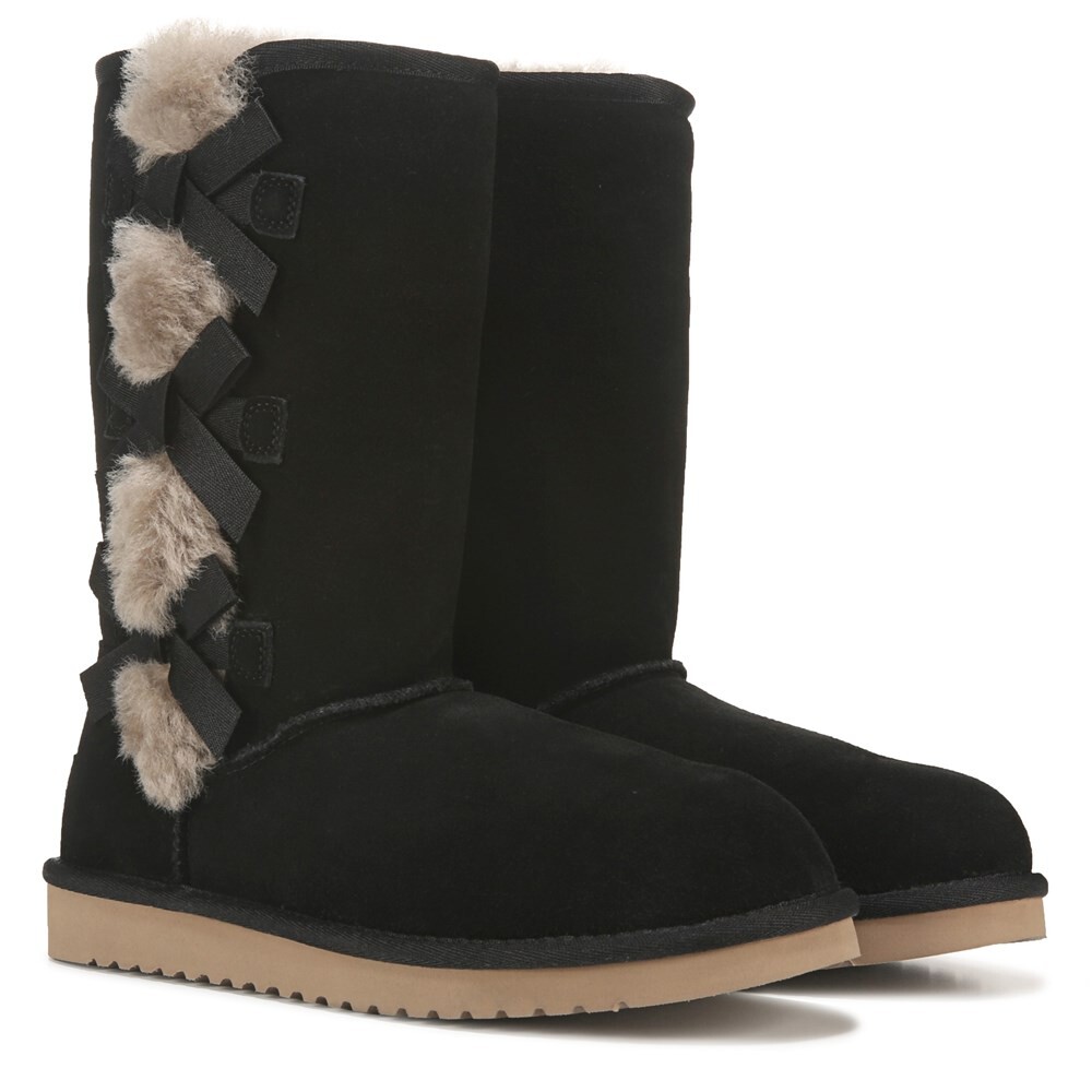 

Женские высокие зимние ботинки Victoria Koolaburra By Ugg, черный