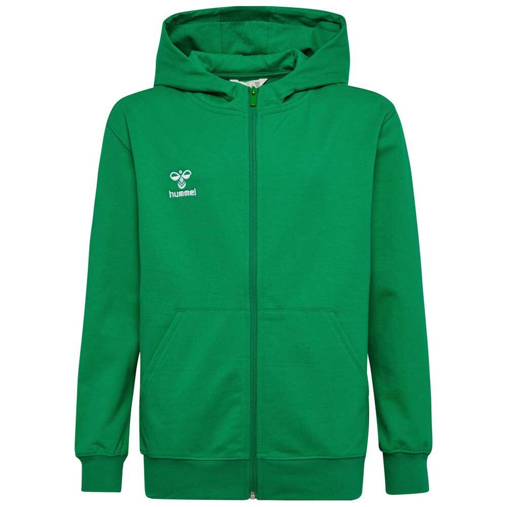 

Толстовка Hummel Go 2.0 Full Zip, зеленый