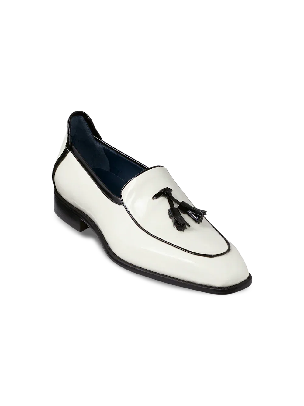 Лоферы Fitz Tassel Paul Fredrick, белый