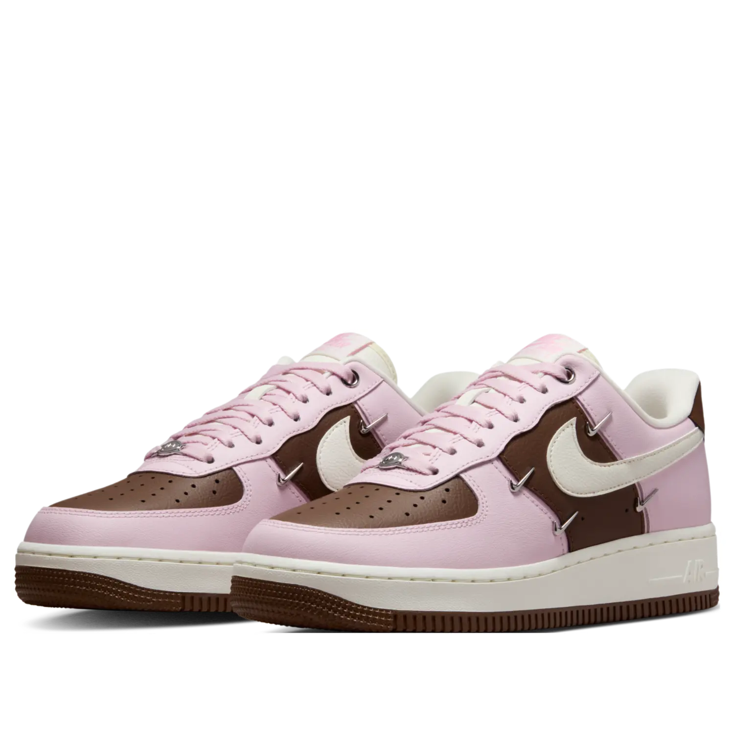 Кроссовки (WMNS) Nike Air Force 1 '07 LX 'Cocoa Sail White Foam Pink' — фото 4
