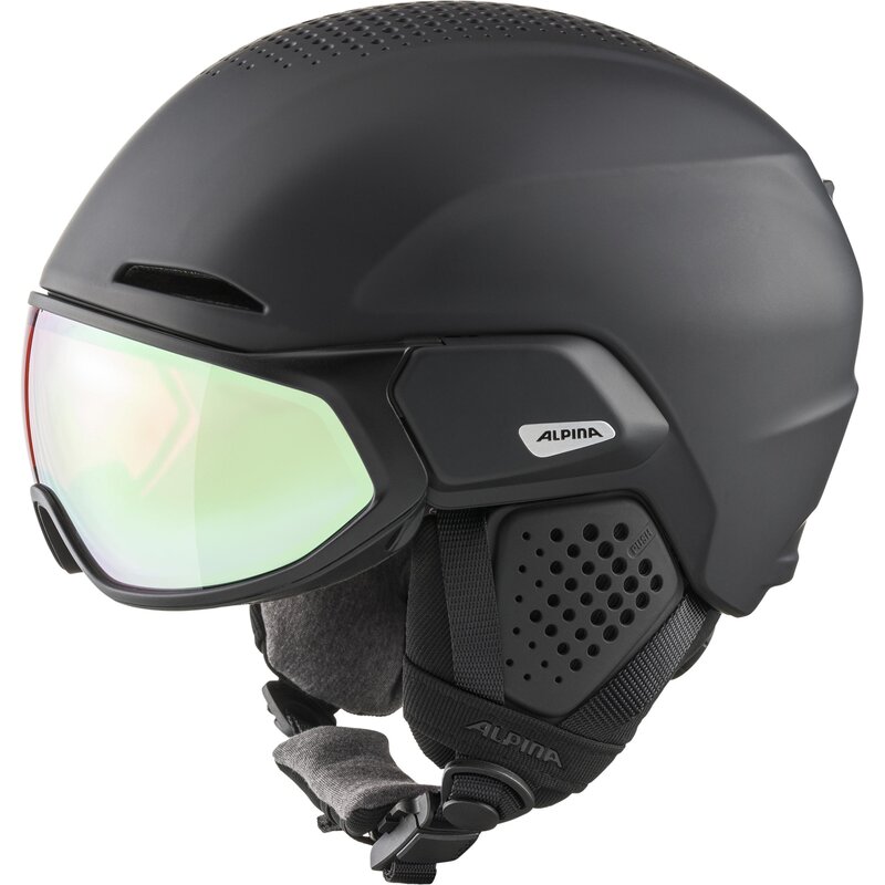 

Мужской шлем Alto QV Alpina, black matt, Черный, Мужской шлем Alto QV Alpina, black matt