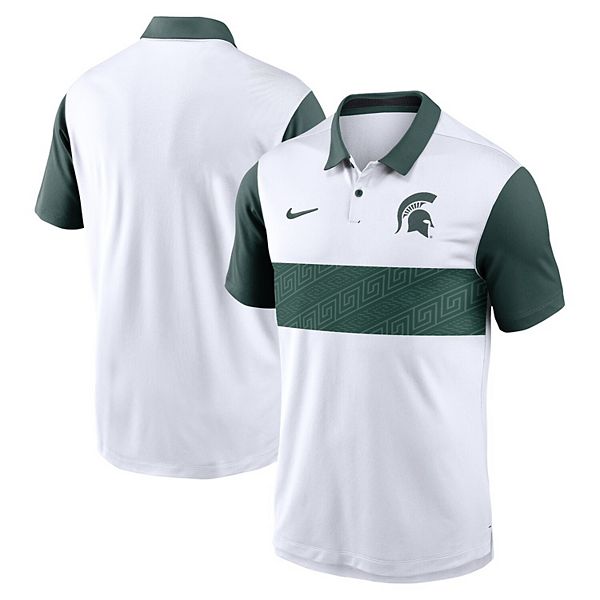 

Мужская белая футболка Michigan State Spartans Primetime Campus Vapor Performance Polo Nike