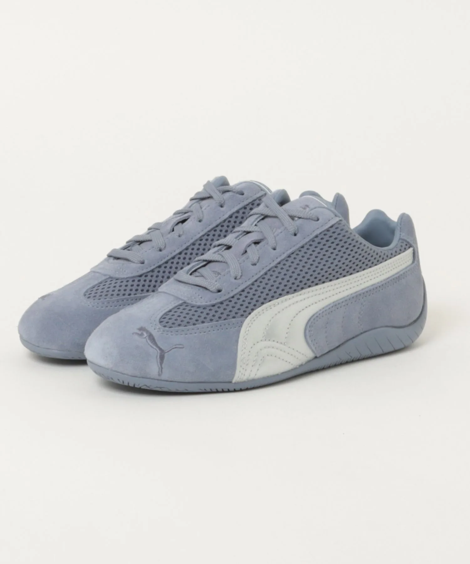 Мужские кроссовки Speedcat Premium PUMA из натуральной кожи серые