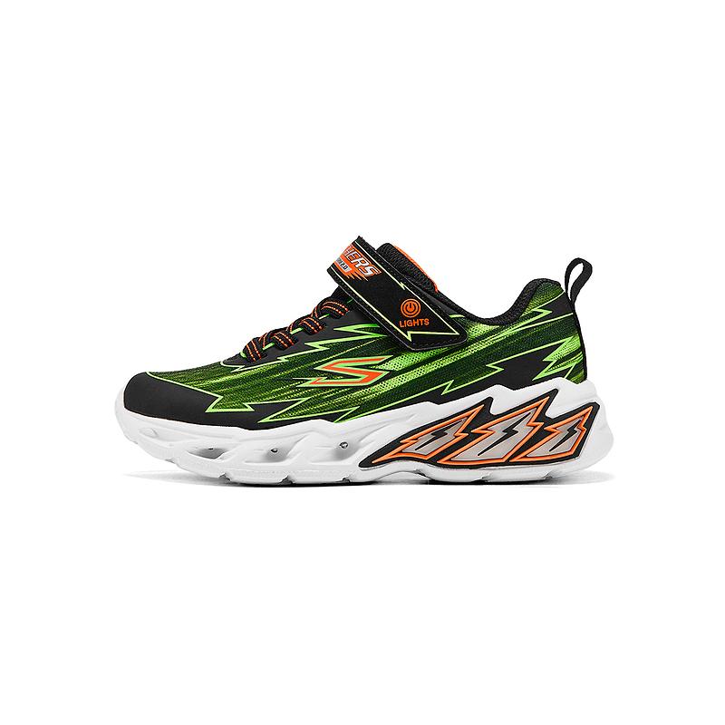 

Skechers Kids Низкие детские кроссовки Lifestyle, черные, лимонные, детские